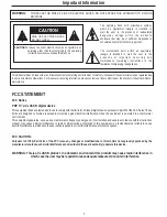 Предварительный просмотр 3 страницы Polaroid PLA-5048 - 50" Plasma TV Operation Manual