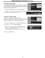 Предварительный просмотр 21 страницы Polaroid PLA-5048 - 50" Plasma TV Operation Manual