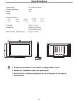 Предварительный просмотр 33 страницы Polaroid PLA-5048 - 50" Plasma TV Operation Manual