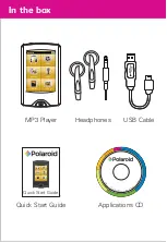 Preview for 2 page of Polaroid PMP281-8 User Manual