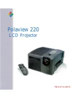 Preview for 1 page of Polaroid Polaview 220 Instruction Manual