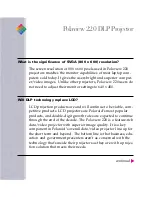 Preview for 20 page of Polaroid Polaview 220 Instruction Manual