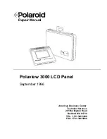 Preview for 1 page of Polaroid Polaview 3000 Repair Manual