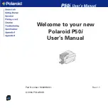 Preview for 1 page of Polaroid Printer P50i User Manual