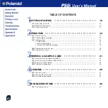 Preview for 8 page of Polaroid Printer P50i User Manual