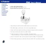 Preview for 18 page of Polaroid Printer P50i User Manual