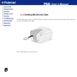 Preview for 19 page of Polaroid Printer P50i User Manual