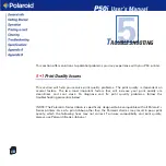 Preview for 30 page of Polaroid Printer P50i User Manual