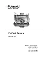 Preview for 1 page of Polaroid ProPack Repair Manual