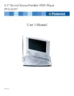 Polaroid PVU-8557 User Manual preview