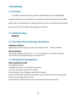 Preview for 4 page of Polaroid SMTP01 User Manual