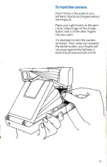 Preview for 10 page of Polaroid SONAR OneStep SX-70 Manual