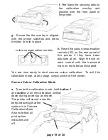 Предварительный просмотр 19 страницы Polaroid SP 350 User Manual