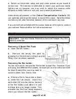 Предварительный просмотр 23 страницы Polaroid SP 350 User Manual