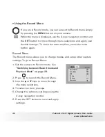 Preview for 40 page of Polaroid T1031 - Digital Camera - Compact User Manual