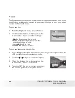 Preview for 64 page of Polaroid T1031 - Digital Camera - Compact User Manual