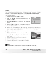 Preview for 72 page of Polaroid T1031 - Digital Camera - Compact User Manual