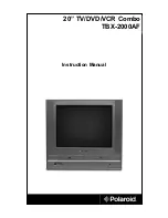 Polaroid TBX-2000AF Instruction Manual preview