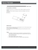 Предварительный просмотр 14 страницы Polaroid tdae-03219 User Manual