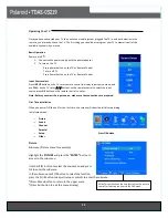 Предварительный просмотр 16 страницы Polaroid tdae-03219 User Manual