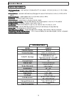 Предварительный просмотр 6 страницы Polaroid TTM-2003 Operation Manual