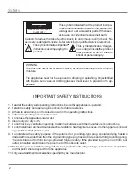 Preview for 2 page of Polaroid TTX-141 Operation Instruction Manual