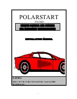 Polarstart PS-2600 Installation Manual preview