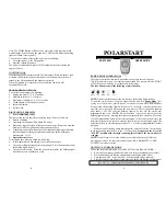 Preview for 1 page of Polarstart PS-2765 SH User Manual