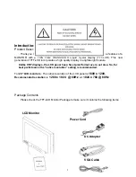 Preview for 3 page of Polestar HD-20A User Manual