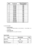 Preview for 7 page of Polestar HD-20A User Manual