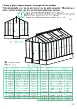 Предварительный просмотр 28 страницы Polhus ELIZABETH Assembly Manual