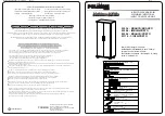 Предварительный просмотр 1 страницы Poliman Moveis 9203.6 Assembling Instructions