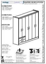 Предварительный просмотр 1 страницы Poliman Moveis A3802 Assembly Instructions Manual