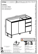 Предварительный просмотр 1 страницы Poliman Moveis C81000 Assembly Instructions