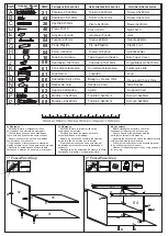 Предварительный просмотр 3 страницы Poliman Moveis COZINHA C13001 COZINHA C13011 Assembly Instructions