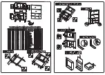 Preview for 2 page of Poliman Moveis Kit Ravena Assembling Instruction