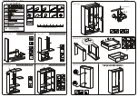 Предварительный просмотр 2 страницы Poliman Moveis Roupeiro Lotus 3301 Assembling Instructions