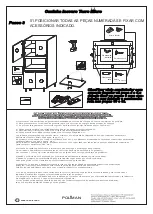 Предварительный просмотр 6 страницы Poliman 2210-Grafite Assembling Instructions