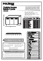 Предварительный просмотр 13 страницы Poliman 2210-Grafite Assembling Instructions