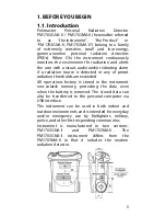 Предварительный просмотр 5 страницы Polimaster PM1703GNA-II Operation Manual