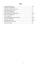 Preview for 2 page of polimek SG55 Installation And Maintenance Manual