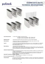 Preview for 3 page of polimek SG55 Installation And Maintenance Manual