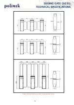 Preview for 5 page of polimek SG55 Installation And Maintenance Manual