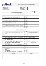 Preview for 10 page of polimek SG55 Installation And Maintenance Manual