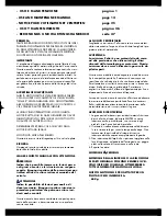 Preview for 2 page of Polini XP 65 R Use And Maintenance Manual