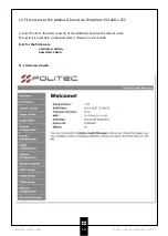 Preview for 18 page of Politec ADEBUS Installation And Wiring Manual