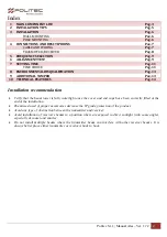 Preview for 2 page of Politec ALES 120 Quick Start Manual