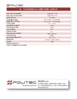 Preview for 16 page of Politec NAT SENSOR Installation Manual