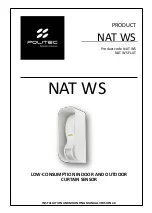 Politec NAT WS Installation And Mounting Manual preview