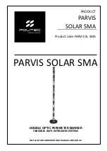 Preview for 1 page of Politec Parvis Solar SMA Installation And Mounting Manual